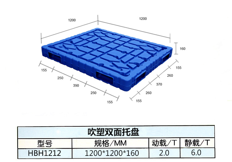 吹塑雙面塑料托盤.png